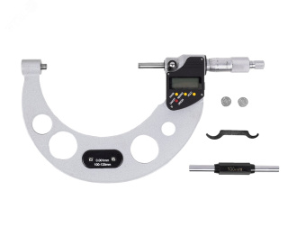 Микрометр электронный цифровой МКЦ-125 0.001 4-кн. IP54 (ГРСИ №35816-07)