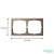 ARTGALLERY рамка 2-постовая, универсальная, шампань