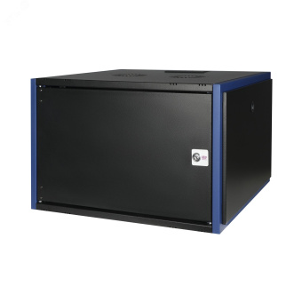 Шкаф настен. 19', 4U 600х600, дв. мет, чер. DATAREX
