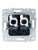 BRITE Розетка компьютерная двойная RJ45 кат.5E РК10-2-БрА алюминий BRITE Розетка компьютерная двойная RJ45 кат.5E РК10-2-БрА алюминий