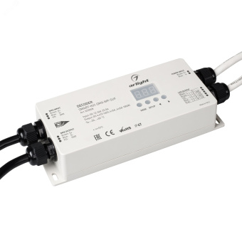 Декодер SMART-K61-DMX-WP-SUF (12-36V, 4x5A) (ARL, IP67 Пластик, 5 лет)