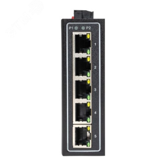 Коммутатор промышленный неуправляемый U-5T, 5 портов 10/100Base-T(X) RJ45, монтаж на динрейку TSX EKF