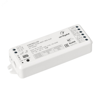 Контроллер SMART-TUYA-WIFI-MIX-SUF (12-36v, 2х5A, 2.4G)