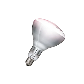 PHILIPS R125 IR250CH E27 230-250V d125x173 прозрачная - инфракрасная лампа