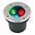ULU-B10A-3W/RGB IP67 GREY Светильник светодиодный уличный. Архитектурный встраиваемый. RGB свет. Корпус серый. TM .