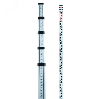 Рейка нивелирная телескопическая TS-500