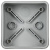 Коробка расп. КМ42435 о/п 80х80х40мм IP67 8 вв. серая Коробка расп. КМ42435 о/п 80х80х40мм IP67 8 вв. серая