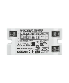 QT ECO 1X18-24/220-240S 80x40x22 - ЭПРА для компактлюминесцентной лампы OSRAM
