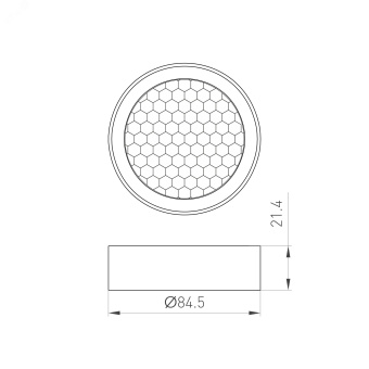 Блок питания ARV-DR100-24 (24V, 4.2A, 100W) (ARL, IP20 DIN-рейка)