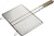 Решетка-гриль ''BARBECUE'', плоская, нержавеющая сталь, 300х225мм