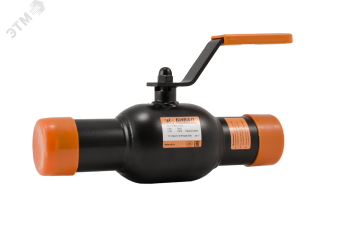Кран шаровой стальной DN20 PN40 под приварку
