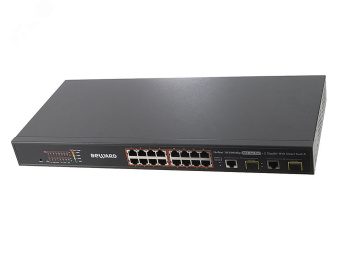Коммутатор управляемый 10 портов (SFP) 10 100 1000 Мб/с PoE 200Вт
