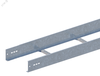 Лоток прямой НЛ20-П2,87ц УТ1,5 (h=100мм, s=1,2мм)