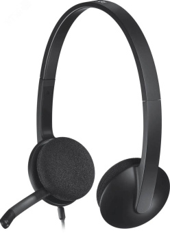 Наушники H340 для контактных центров, накладные, проводные USB