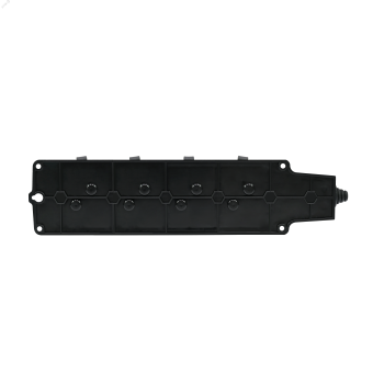Колодка 4х розетка 2К+З каучуковая 16А/250В IP44 Чёрная MultiSet