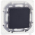 Переключатель IP44 INSPIRIA 10 AX 250 В~ антрацит