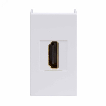 Розетка HDMI Viva белая 1 модуль