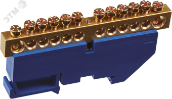 Шина нулевая на DIN-изол NBB-M812-12D/B