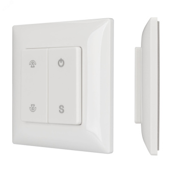 Панель SMART-P46-DIM-P-SUF (3V, 1 зона, Knob, 2.4G) (ARL, Пластик)