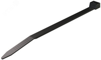 Кабельная стяжка чёрная УФ стойкая 4,8x300mm