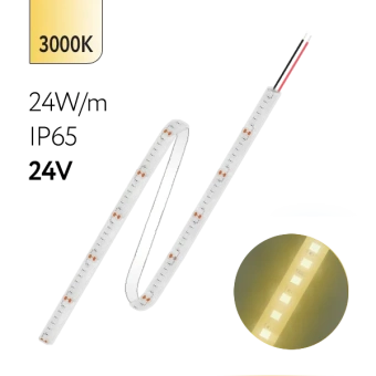 FL-Strip 2835 | 24V IP65 3000K 24W/m 2500Lm/m | Катушка - 5 метров | - Светодиодная лента FOTON LIGHTING