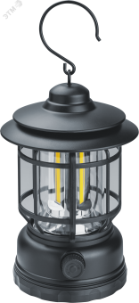 Фонарь светодиодный NPT-CA25-ACCU кемпинговый 3COB LED 6Вт li-ion 1,2Ач диммируемый