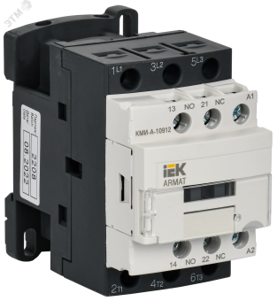 ARMAT Контактор КМИ-А-10912 LC1D 9А 110В/АС3 1НО/1НЗ