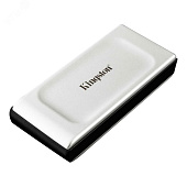 Накопитель внешний SSD M.2 USB 3.2 4TB XS2000 PORTABLE, IP55, серебристый