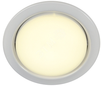 LIGHTING Светильник 4115 встраиваемый под лампу GX70 белый IEK