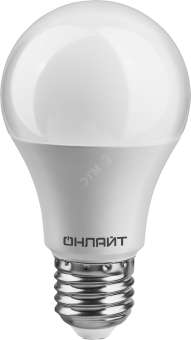 Лампа светодиодная LED 10вт E27 белый PROMO
