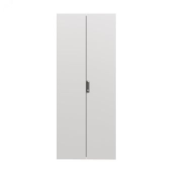 Дверь двойная сплошная IT-CQE 1600x600. RAL7035