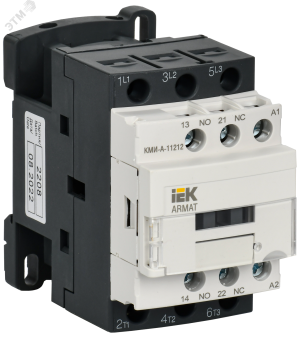 Контактор ARMAT КМИ-А-11212 LC1D 12А 230В/АС3 1НО/1НЗ