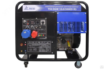 Генератор дизельный сварочный инверторный TSS DGW 10.0/300ED-R3