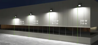 400W/5000K (Чёрный | 60°) IP66 40000Lm - Светодиодный прожектор FL-LED Light-PAD-60° FOTON LIGHTING