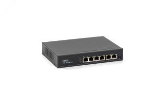 Коммутатор SKAT PoE-4E-2E v.2 PoE Plus 65Вт порты: 4-Ethernet 2-Uplink