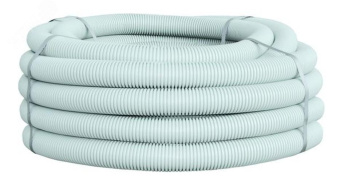 Труба гофр.ПВХ Plast с зондом d63мм (15м)