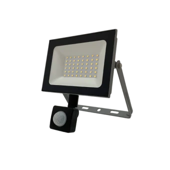 50W/4200К SENSOR (СЕРЫЙ) 220-240В 4250Лм 146x150x45мм - Светодиодный прожектор с датчиком движения и освещённости FOTON LIGHTING