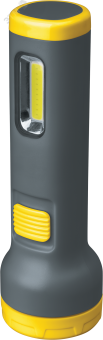Фонарь светодиодный NPT-CP21-ACCU 1LED 1Вт+1COB LED 1Вт аккумуляторный пластик
