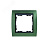 Рамка на 2 поста, S82, зеленая текстура - графит