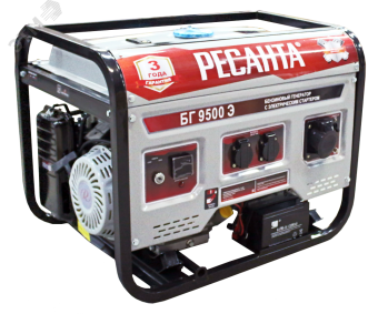 Генератор бензиновый БГ 9500 Э