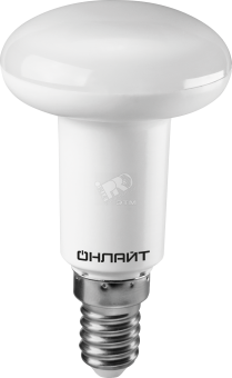 Лампа светодиодная LED зеркальная 5вт E14 R50 белый