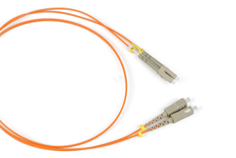 Патч-корд волоконно-оптический (шнур) мм 50/125 LC-SC duple* LSZH 10 м
