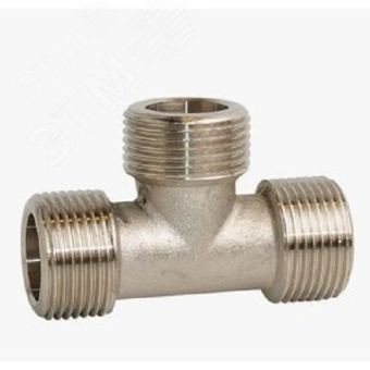Тройник ННН 1/2'х1/2'х1/2' никелированный