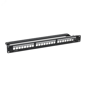 Патч-панель 191UCAT6А 24 модуля RJ45 неэкранированная