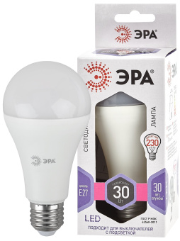 Лампа светодиодная Е27 30Вт груша холодный дневной свет STD LED A65-30W-860-E27 E27 /