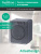 AtlasDesign Profi54 розетка с заземлением со шторками IP54 16А 250B, АНТРАЦИТ, Россия