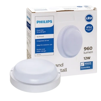 12W/4000K IP54 d170 960lm - Светодиодный накладной круглый светильник PHILIPS