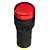 Лампа AD16DS(LED) матрица D16мм красный 230В AC
