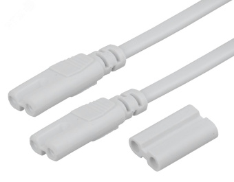 Набор коннекторов для светильников LLED разъем C7 длина 10см LLED-А-CONNECTOR KIT-W