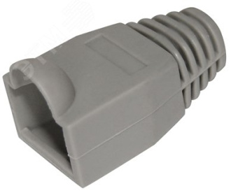Колпачок изолирующий для разъемов RJ-45. серый,